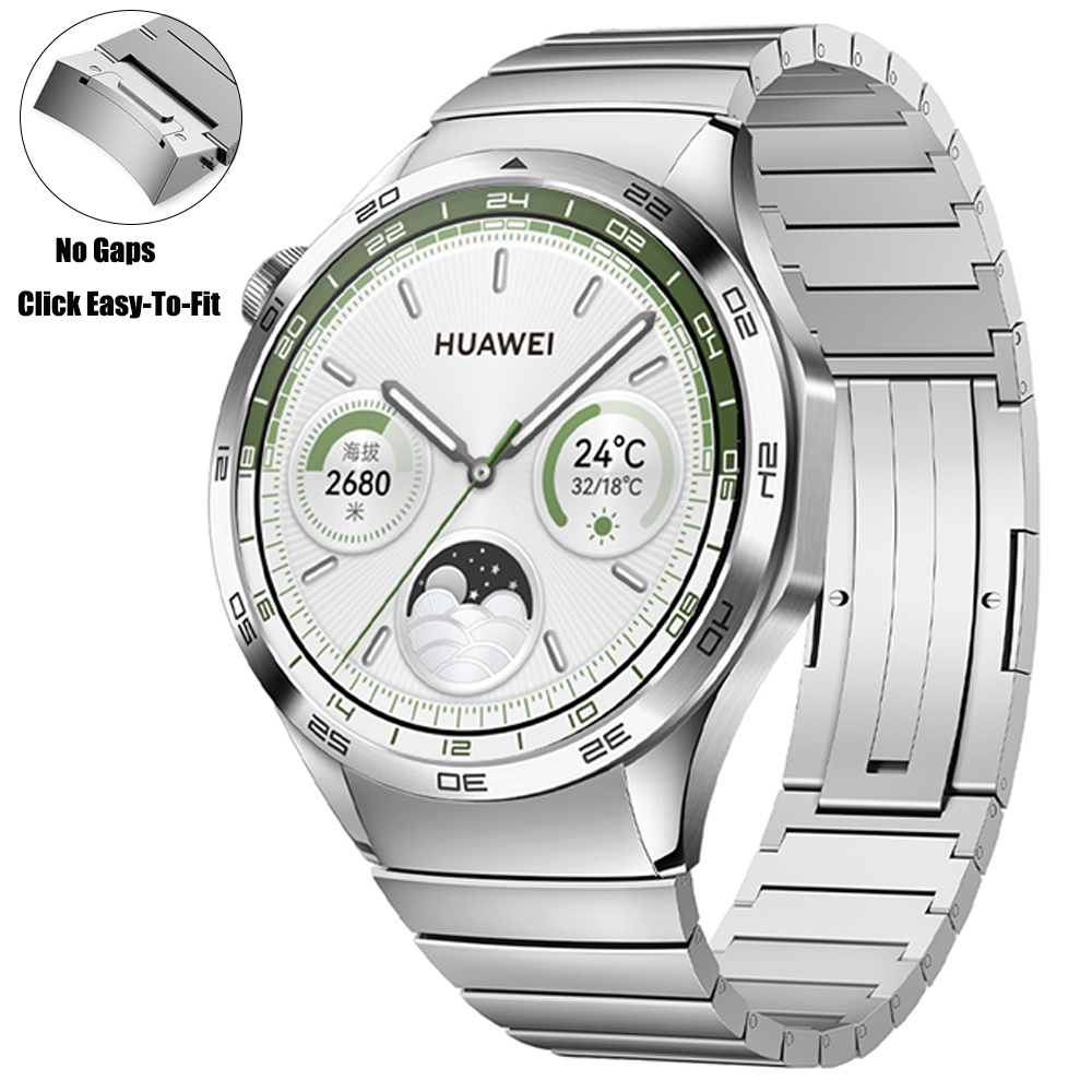 Titan Smartwatch Accessories - Metal Steel Strap para Huawei Watch,