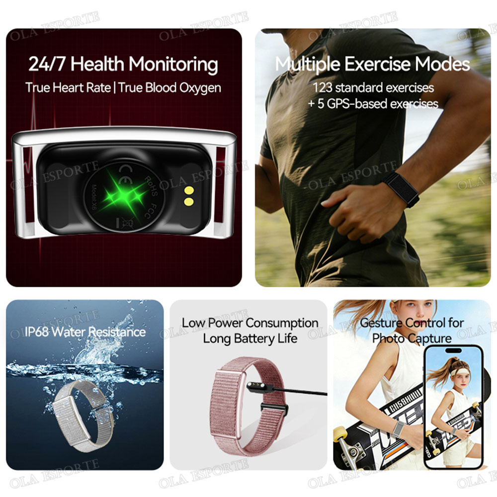 Novo Smartwatch Sem Tela para  - Smartwatch X12 avaliação e preço