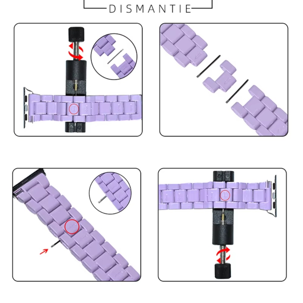 Pulseira de resina transparent - Titan Smartwatch Accessories avaliação e preço