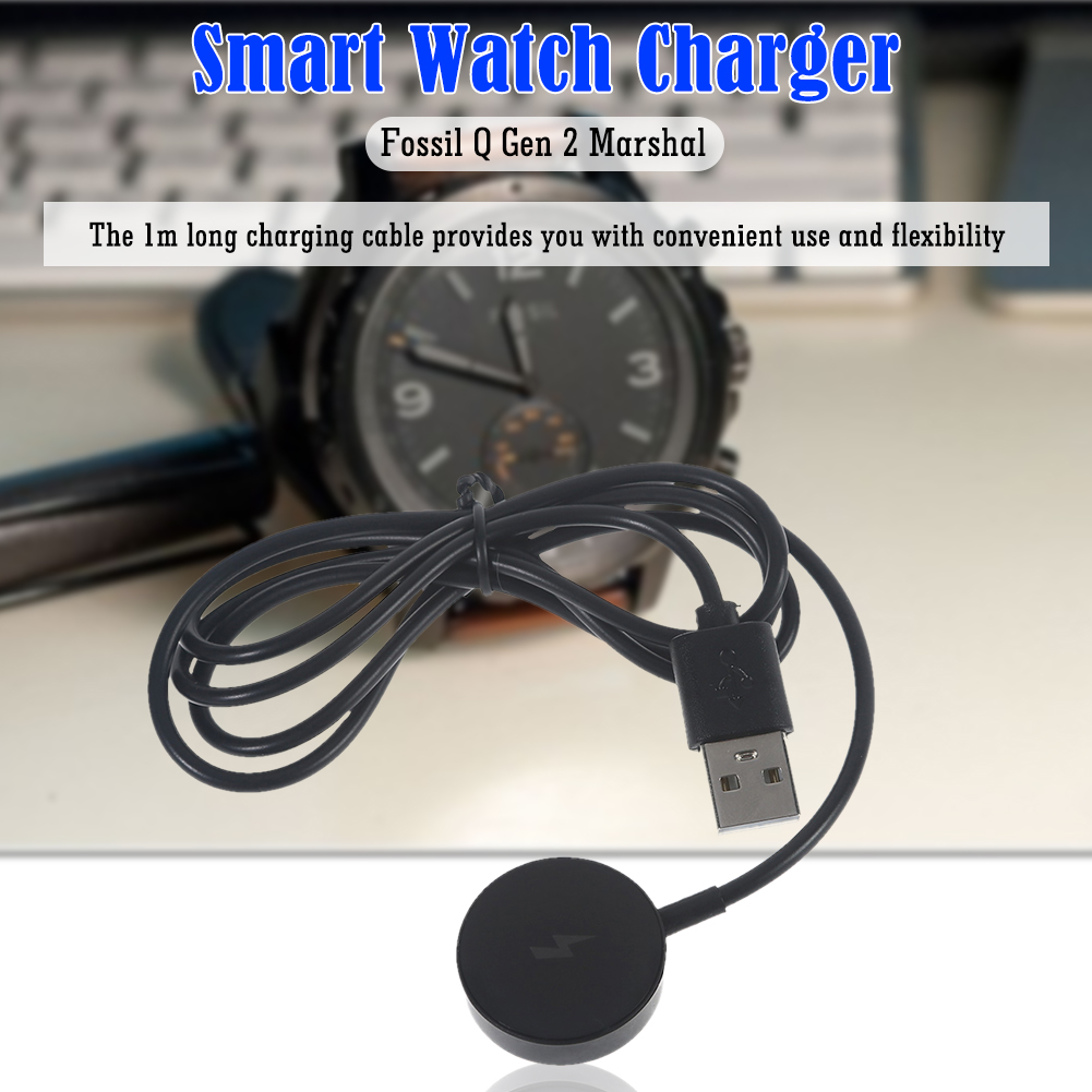 Cabo Carregador USB para Relóg - Fossil Smartwatch Accessories avaliação e preço
